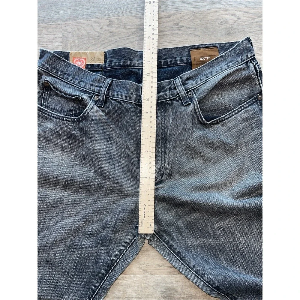 Gap 1969 Low Rise Boot Fit Jeans Authentic Japanese Denim Mens Size 36x32